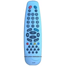 Nr.141/ 1040 Telecomandă pentru TV TELETECH, VESTEL (P2500, IR43M, COM3404)