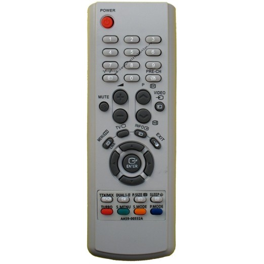 Nr.116/ AA59-00332A Telecomandă pentru SAMSUNG (IR1382, COM1252) Nr.116/ AA59-00332A Telecomandă pentru SAMSUNG (IR1382, COM1252)