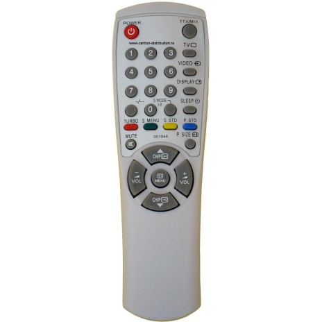 Nr.118/ 00104K Telecomanda pentru TV SAMSUNG (IR565, COM3958) Nr.118/ 00104K Telecomanda pentru TV SAMSUNG (IR565, COM3958)
