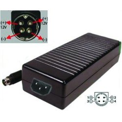 SAP-21/ Alimentator de tensiune în comutație 12V/10A(120W) pentru LCD cu 4 pini pentru Monitoare, DVR-uri, NVR-uri SAP-21/ Alimentator de tensiune în comutație 12V/10A(120W) pentru LCD cu 4 pini pentru Monitoare, DVR-uri, NVR-uri