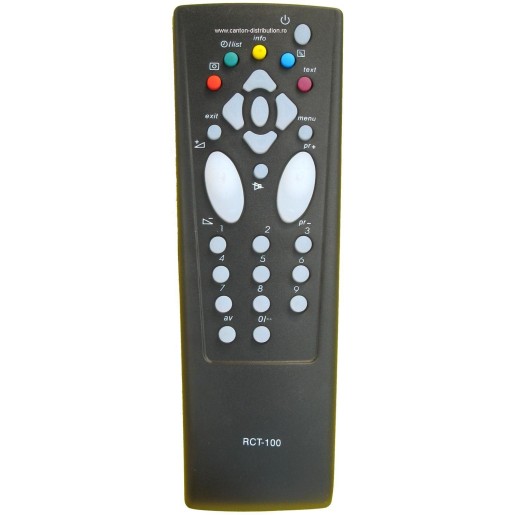 Nr.144/ RCT100 Telecomandă pentru TV TELEFUNKEN, SABA, THOMSON (P4094, IR51N, COM3892) Nr.144/ RCT100 Telecomandă pentru TV TELEFUNKEN, SABA, THOMSON (P4094, IR51N, COM3892)