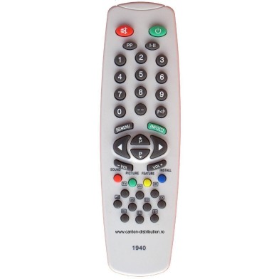 Nr.157/ 1940 MICA Telecomandă pentru TV VESTEL (IR43M, P2500Y) Nr.157/ 1940 MICA Telecomandă pentru TV VESTEL (IR43M, P2500Y)