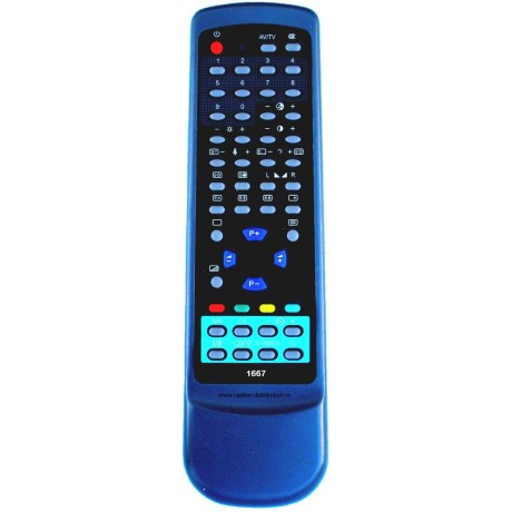 Nr.231/ P1667-231 Telecomandă pentru TV SAMSUNG, SANYO (IR375)