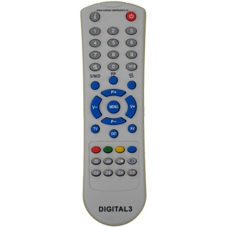 Nr.186/ DIGITAL3 Telecomandă pentru TV ORION, AEG (IR589)