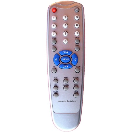 Nr.197/ KONTRAST Telecomandă pentru TV KONTRAST