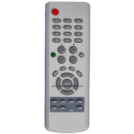 Nr.521/ 1CE3 Telecomandă pentru TV HYUNDAI, FREEMAN, NEO, GOLDY, PLATINIUM Nr.521/ 1CE3 Telecomandă pentru TV HYUNDAI, FREEMAN, NEO, GOLDY, PLATINIUM