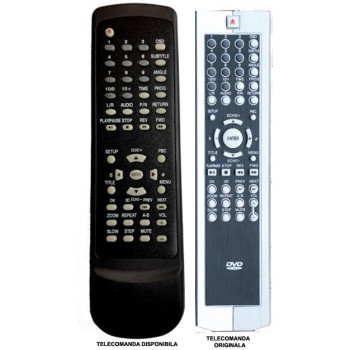 NR.202/ VORTEX-202 Telecomandă pentru DVD VORTEX