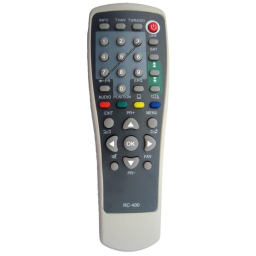 Nr.370 / RC-400 Telecomandă pentru SATELIT GLOBO Nr.370 / RC-400 Telecomandă pentru SATELIT GLOBO