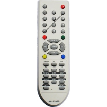 Nr.408/ PR-37020 Telecomandă pentru TV PLATINIUM (IR579) Nr.408/ PR-37020 Telecomandă pentru TV PLATINIUM (IR579)