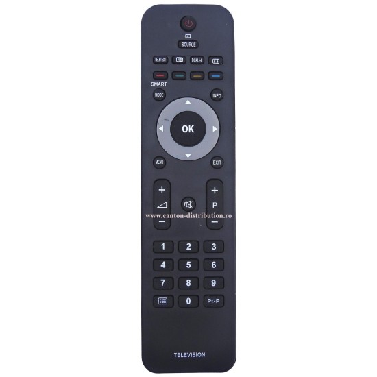 Nr.504/ RC-2422-5490-01911 Telecomandă pentru LCD PHILIPS (Coduri SAA3010-modele vechi)