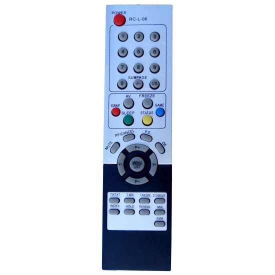 NR.512/ RC-L-06 Telecomandă pentru LCD HORIZON, GRUNDIG, TAURAS NR.512/ RC-L-06 Telecomandă pentru LCD HORIZON, GRUNDIG, TAURAS