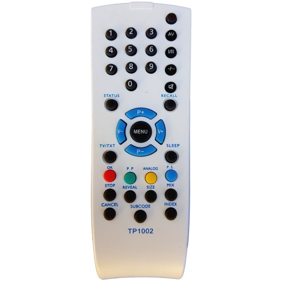 NR.599/ TP-1002 Telecomandă pentru GRUNDIG, TAURAS, CLATRONIC, HYUNDAI NR.599/ TP-1002 Telecomandă pentru GRUNDIG, TAURAS, CLATRONIC, HYUNDAI