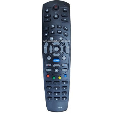 Nr.616/ DOLCE HD/ROMTELECOM Telecomandă pentru receptor DOLCE HD