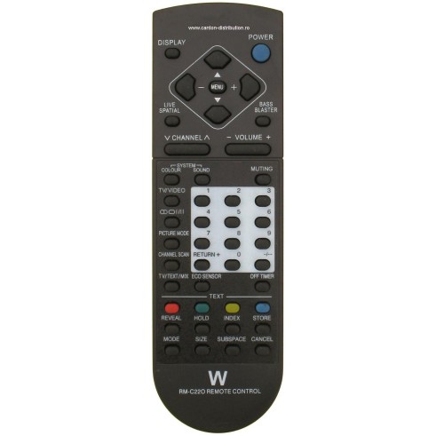 NR.62/ RM-C223 Telecomandă pentru JVC (P4161, IR467M) NR.62/ RM-C223 Telecomandă pentru JVC (P4161, IR467M)