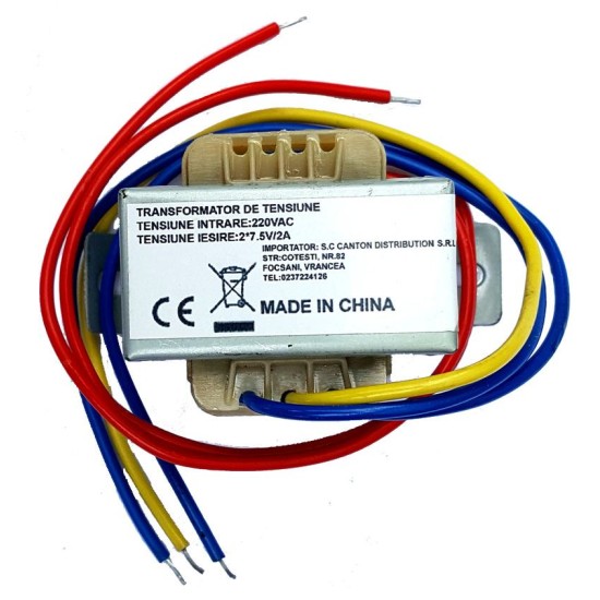 2x9V/1000mA/ Transformator alimentare