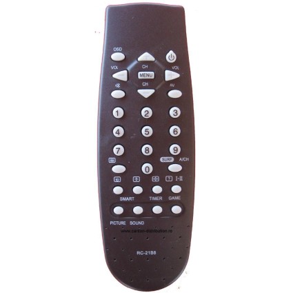 Nr.96/ RC-21B8 Telecomandă pentru PHILIPS (IR352M, P1696, COM3261)