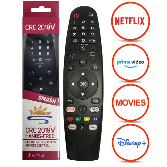 Nr.982/ CRC2019 Telecomandă cu infrarosu pentru LCD/LED LG cu Netflix si Prime video Nr.982/ CRC2019 Telecomandă cu infrarosu pentru LCD/LED LG cu Netflix si Prime video