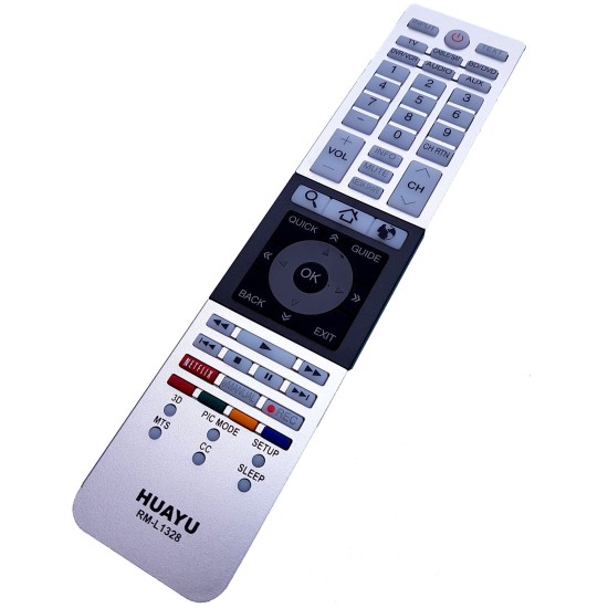 Nr.672/ RM-L1328 Telecomandă pentru LED/DVD/AUDIO TOSHIBA cu NETFLIX Nr.672/ RM-L1328 Telecomandă pentru LED/DVD/AUDIO TOSHIBA cu NETFLIX