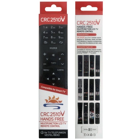 Nr.1137/CRC2510V Telecomanda Universala Vestel-Horizon 43HL7530U-Digihome 32272SMHDLED, E39273SMFHDLED, 40272SMT2FHDLED, 65240FHDELEDCNTD, VD24SMART FINLUX 22-FDMD-5160, 28-FHD-5660, 40-FFD-5660, 43-FFC-5661, 48-FFD-5661, 32FHD5000 Nr.1137/CRC2510V Telecomanda Universala Vestel-Horizon 43HL7530U-Digihome 32272SMHDLED, E39273SMFHDLED, 40272SMT2FHDLED, 65240FHDELEDCNTD, VD24SMART FINLUX 22-FDMD-5160, 28-FHD-5660, 40-FFD-5660, 43-FFC-5661, 48-FFD-5661, 32FHD5000