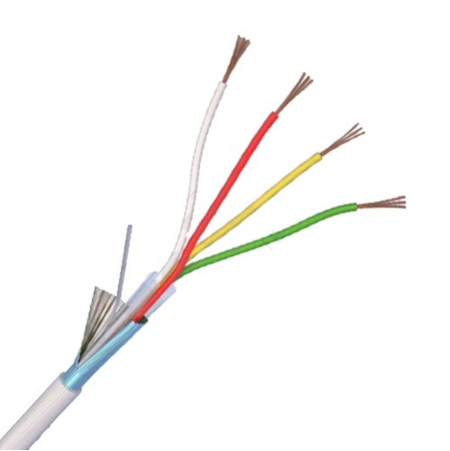 Cablu alarma 4 fire multifilare ecranate + fir masa CCA 4 x 0,22mm TED Wire Expert TED002280