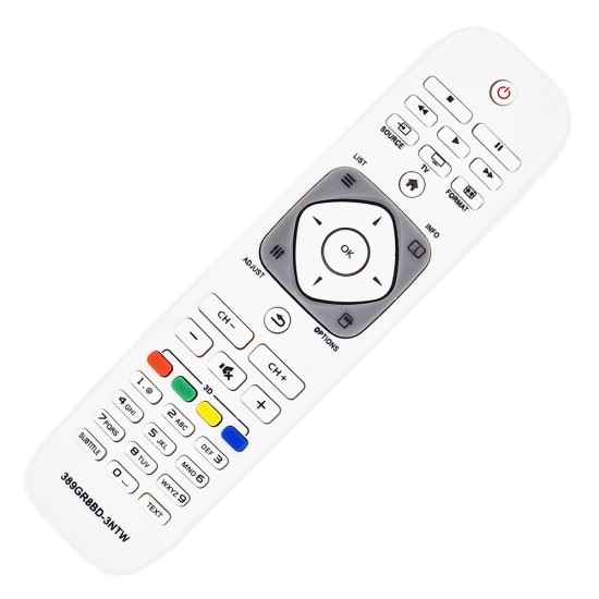 NR.766/ 398GR8BD-3NTW Telecomandă pentru LCD/LED PHILIPS cu coduri PHILIPS și SAA3010 NR.766/ 398GR8BD-3NTW Telecomandă pentru LCD/LED PHILIPS cu coduri PHILIPS și SAA3010