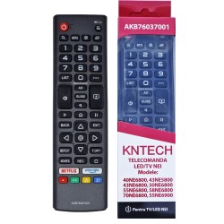 Nr.978B/ AKB76037001 Telecomanda NEI Smart, 40NE6800, 43ne5800,43NE6800, 50NE6800, 55NE6800, 58NE6800, 70NE6800, VORTEX V32EVA2WS, 50R0213SWOS butoane dedicate Netflix, PrimeVideo Nr.978B/ AKB76037001 Telecomanda NEI Smart, 40NE6800, 43ne5800,43NE6800, 50NE6800, 55NE6800, 58NE6800, 70NE6800, VORTEX V32EVA2WS, 50R0213SWOS butoane dedicate Netflix, PrimeVideo