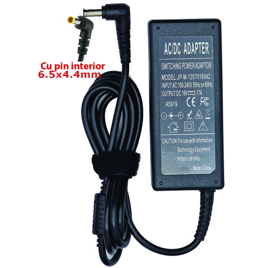 A5919 Alimentator LED/TV Samsung 19V /3.17 A, standard conector  6,5x4,4 mm UN32J5003, UN32J5003AF, UN32J5003AFXZA, UN32J4000, UN32J4000AF, UN32J4000AFXZA, UN32J400DAF, UN32J4500, UN32J4500AF, UN32J5205, UN32J5205AF, UN32J5205AFXZA, UN32J525D