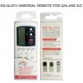 Nr.1001/ KS-GL01V  Telecomandă universală pentru aer condiționat GALANZ