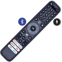 NR.1038/ RC833 Telecomandă BLUETOOTH+IR pentru LCD/LED TCL 43C635A, 43C643, 43C645, 43C649, 43LC645, 43P631, 43P635, 43P638, 43P639, 43P735, 43QLED770, 50C645, 50C755, 50C803, 50C805, 50C809, 50MQLED80, 50P635, 50P638, 50P735, 50QM8B,  55C645, 55C743