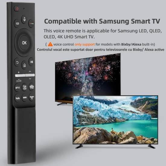 Nr.1042/SM-B6 Telecomandă cu IR+BLUETOOTH pentru LED Samsung BN59-01363A, BN59-01357A, BN59-01330A, BN59-01330B, BN59-01330C, BN59-01329A, BN59-01329B, BN59-01312A, BN59-01312B, BN59-01312F, BN59-01312M, BN59-01312Q, BN59-01298A, BN59-01298C, BN59-01266A Nr.1042/SM-B6 Telecomandă cu IR+BLUETOOTH pentru LED Samsung BN59-01363A, BN59-01357A, BN59-01330A, BN59-01330B, BN59-01330C, BN59-01329A, BN59-01329B, BN59-01312A, BN59-01312B, BN59-01312F, BN59-01312M, BN59-01312Q, BN59-01298A, BN59-01298C, BN59-01266A