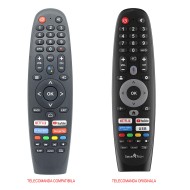 Nr.1051/ 24HA10T3 Telecomanda LED SMARTTECH cu functii YouTube, Netflix, Prime Video si Google Play 24HA20T3, 32HA10T3, 32HA-10T3, 32HA20T3, 32HA-20T3, 32HV10V1, 43UA10V3, 43VA10V3, 50UA10V3, 50UA10T3, 50QA20V3, 55UA10V3, 55UA10T3, 55QA20V3, 65QA20V3