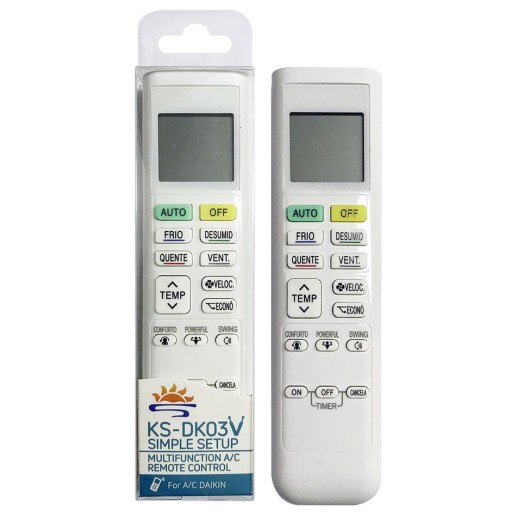 Nr.1113/ KS-DK03V Telecomandă universala pentru aer condiționat DAIKIN ARC480A11, ARC480A12, ARC480A13, ARC480A32, ARC480A33, ARC480A34, ARC480A35, ARC480A36, ARC480A37 Nr.1113/ KS-DK03V Telecomandă universala pentru aer condiționat DAIKIN ARC480A11, ARC480A12, ARC480A13, ARC480A32, ARC480A33, ARC480A34, ARC480A35, ARC480A36, ARC480A37