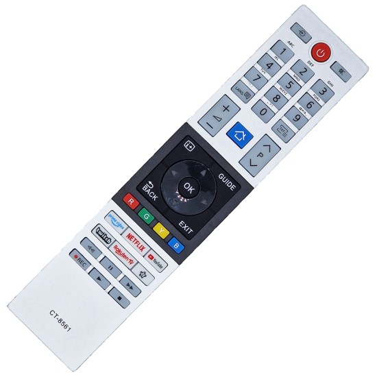 Nr.1065/ CT-8561-CT-8567 Telecomandă KNTECH pentru LCD/LED TOSHIBA SMART cu NETFLIX Nr.1065/ CT-8561-CT-8567 Telecomandă KNTECH pentru LCD/LED TOSHIBA SMART cu NETFLIX