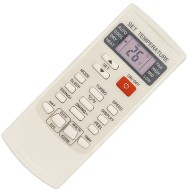 Nr.1086/ YKR-H/102E  Telecomandă KNTECH pentru aer condiționat VORTEX, AUX, LDK cu aspectul telecomenzii originale