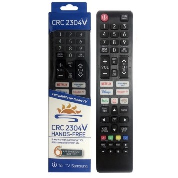 NR.1090/ CRC2304V Telecomandă universala pentru LED SAMSUNG 4K cu Netflix , Rakuten, Disney, PrimeVideo modele 2017-2024