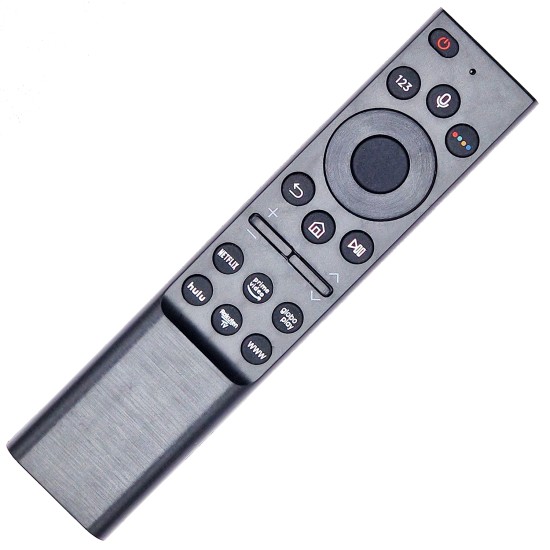 Nr.1141/ BN59-01363D+L Telecomanda universal pentru TV Samsung , functie vocala, Netflix, Prime Video, Globoplay, Hulu, Rakuten TV, 4K