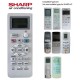 Nr.1119/ KS-SH01V Telecomandă universală pentru aer condiționat SHARP Nr.1119/ KS-SH01V Telecomandă universală pentru aer condiționat SHARP