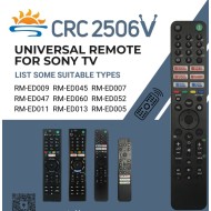 NR.1109/ CRC2506V Telecomandă KNTECH Universala pentru LED SONY SMART TV RMF-TX600U, RMF-TX500U, RMF-TX200P, RMF-TX330, RMF-TX310U, RMF-TX100