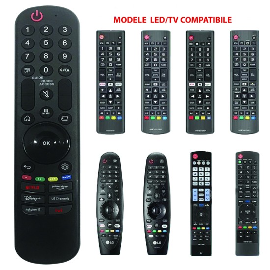 Nr.1168/CRC2221V Telecomandă universala cu infrarosu pentru LCD/LED LG cu Netflix - Prime video-disnay-rokuten-lg-chanel Nr.1168/CRC2221V Telecomandă universala cu infrarosu pentru LCD/LED LG cu Netflix - Prime video-disnay-rokuten-lg-chanel