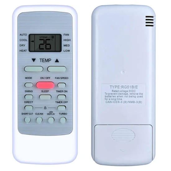 Nr.1175/ RG51B(2)/E Telecomanda KNTECH pentru aer condiționat MIDEA RG51B(2)/E, RG51B(1)/EU1, RG51A(2)/EU1, RG51A(2)/E, RG51A/CE, RG51H3, RG51G5(1)/EU1, RG51F2(2)/EFU1 Nr.1175/ RG51B(2)/E Telecomanda KNTECH pentru aer condiționat MIDEA RG51B(2)/E, RG51B(1)/EU1, RG51A(2)/EU1, RG51A(2)/E, RG51A/CE, RG51H3, RG51G5(1)/EU1, RG51F2(2)/EFU1