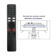 NR.1219/ XMRM-ML(XMRMML) Telecomanda comanda vocala pentru Xiaomi  A43-2025, A32-2025, L32M8-P2EU, L43MA-SEU, L55M7, L55MA-SPLEU, L75MA, QLED A PRO, S TV MINI. si alte modele cu telecomanda identica