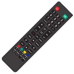 Nr.1229/ Telecomanda KNTECH pentru VORTEX 24" LED TV V24MFZHN HD, 60cm, (40W) Serii de forma: [11526361, 1152...], [0125M10803459, 0125M...], V32MZ1, 32\" LED TV,  serii de forma:[1225P12067815], Allview 24ATC6300-H, 40ATC6300-F
