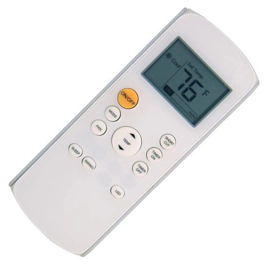 Nr.1234/ RG57H(B)/BGEU1 Telecomanda KNTECH aer conditionat Midea, KOOLKING, ARCTIC KING, IDEAL AIR, IVATION, OCEAN BREEZE, COMFEE, BEKO, POLOCOOL, SANKEY, TOSHIBA cu telecomanda identica
