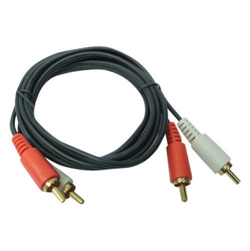 Cablu 2*RCA la 2*RCA , 2,5 m, negru