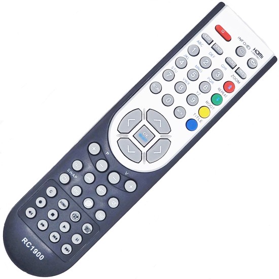 NR.574/ RC1900 Telecomandă KNTECH pentru LCD VESTEL, SILVERCREST, TELEFUNKEN NR.574/ RC1900 Telecomandă KNTECH pentru LCD VESTEL, SILVERCREST, TELEFUNKEN