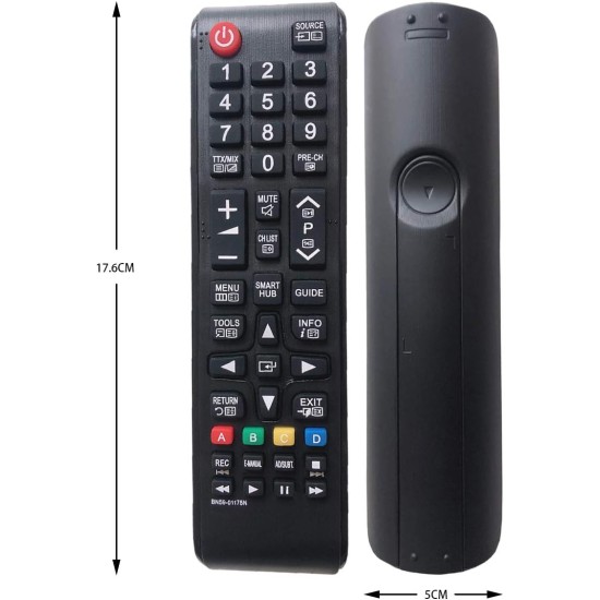 Nr.605/ BN59-01175N Telecomandă KNTECH pentru LCD/LED SAMSUNG pentru modelelele: 32H6400, 32J4500, 32J4510, 40H6400,48H6400,50H6400, BN59-01175Q