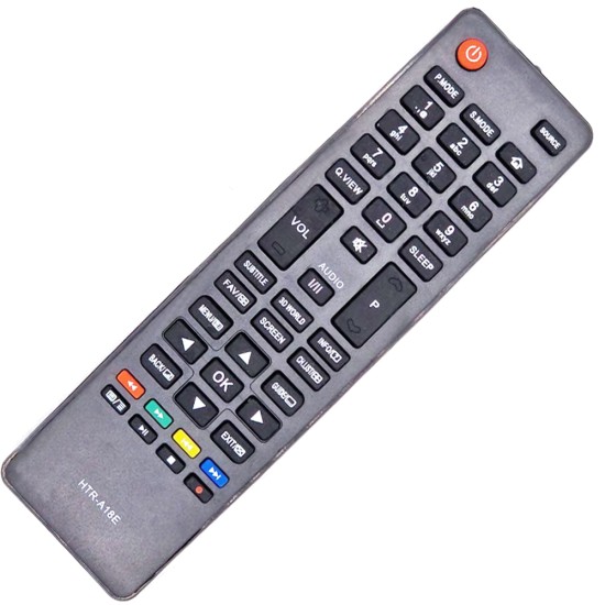 Nr.606/ HTR-A18E Telecomandă pentru LCD/LED HAIER modele LE22G690, LE22G690CF, LE22M600C, LE22M600CF,LE-22M600CF, LE-40B7000CF, LE-55K5000A, LE2-4M600C, LE-42K5000A, LE-28M500C  LE24B8000T, LE24M600C, LE24M600C, LE24M600CD, LE24M600CF,