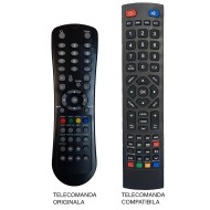 Nr.640/ BLF/RMC/0005 Telecomandă pentru LCD/LED BLAUPUNKT 3D GUTSCHNEID, ZANDER