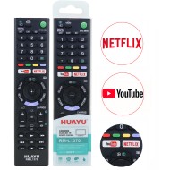 Nr.721H/ RM-L1370 Telecomandă HUAYU pentru LED SONY cu NETFLIX și buton sport pentru RMT-TX300E RMF-TX200U TX300U