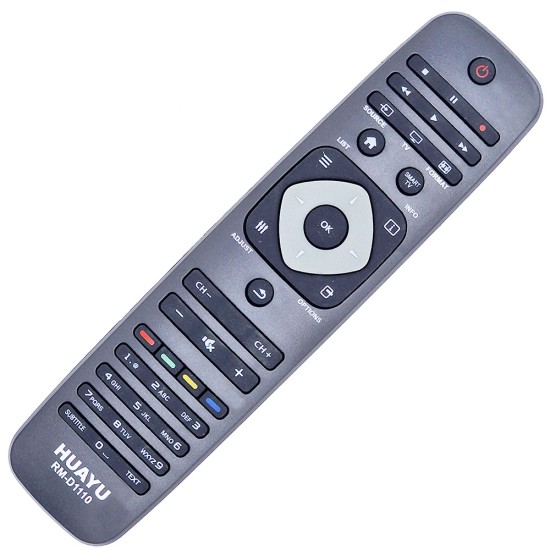 NR.742H/ RM-D1110 Telecomandă pentru LCD/LED PHILIPS cu coduri SAA3010 și PHILIPS (POWER+TASTA"1"-SAA3010, POWER+TASTA"2"-PHILIPS)